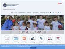 Tablet Screenshot of colegiotorrequebrada.com